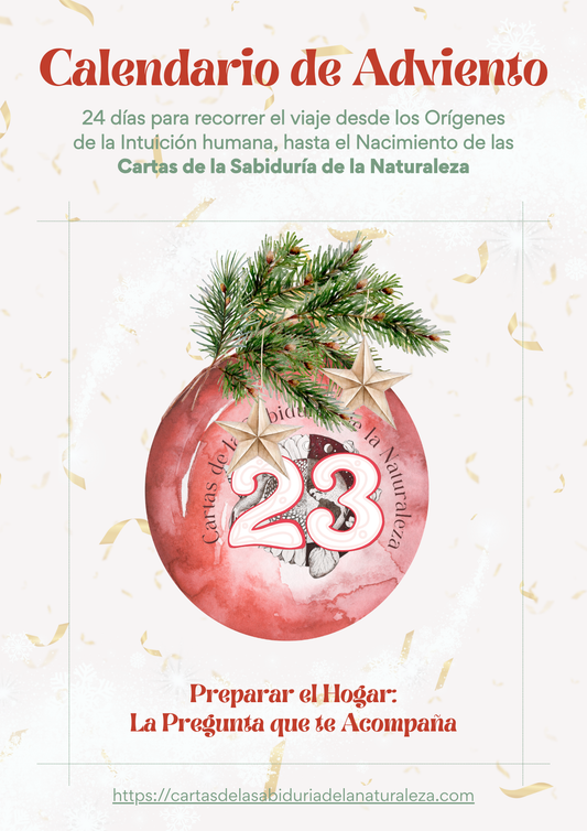 Día 23: Preparar el Hogar — La Pregunta que te Acompaña