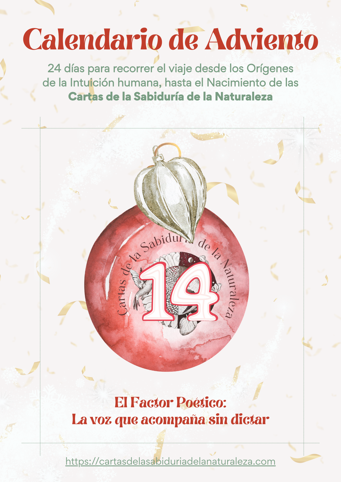 Día 14: El Factor Poético — La Voz que Acompaña sin Dictar