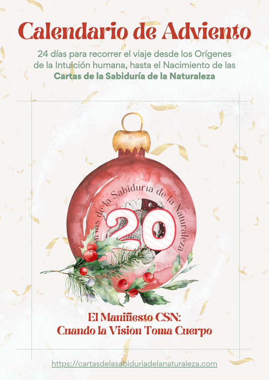 Día 20: El Manifiesto CSN — Cuando la Visión Toma Cuerpo