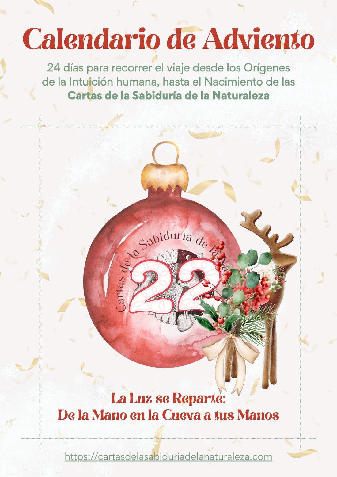 Día 22: La Luz se Reparte — De la Mano en la Cueva a tus Manos